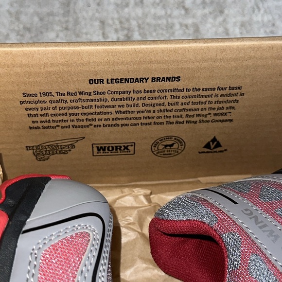 NEW Men’s Red Wing Shoes (Aluminum Toe) - Picture 13 of 14